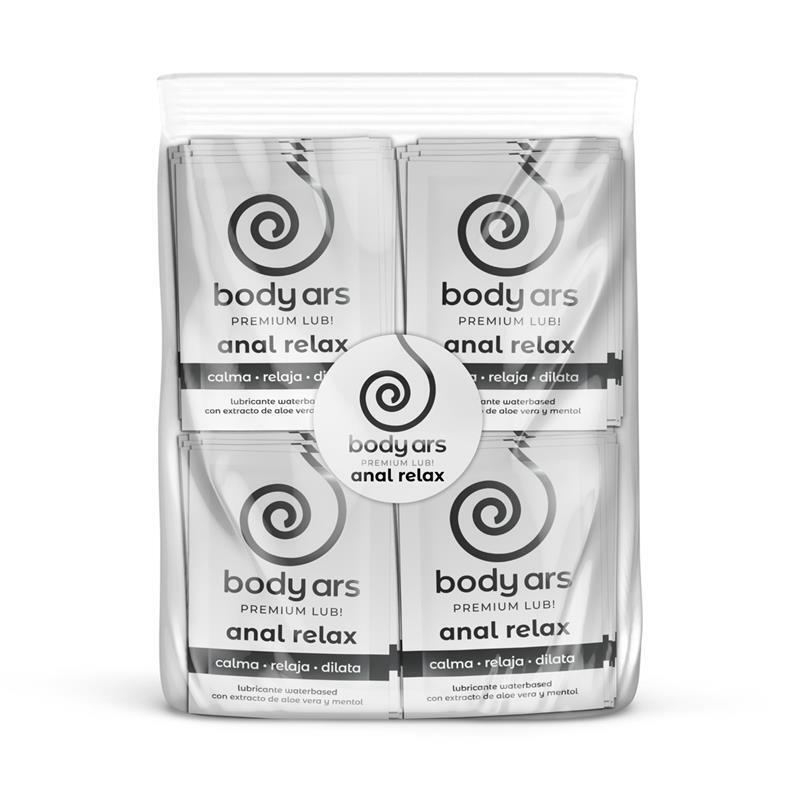 Bolsa Monodosis Gel Lubricante Base Agua Relajante Anal 100 X 4 Ml