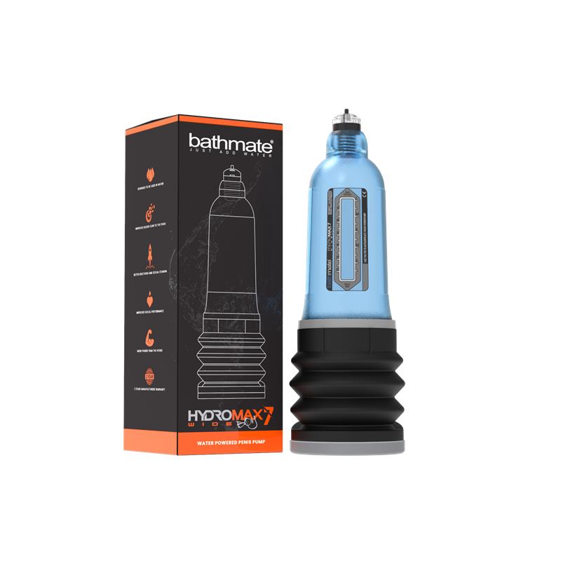 Bomba Para El Pene Hydromax7 Wide Boy Azul