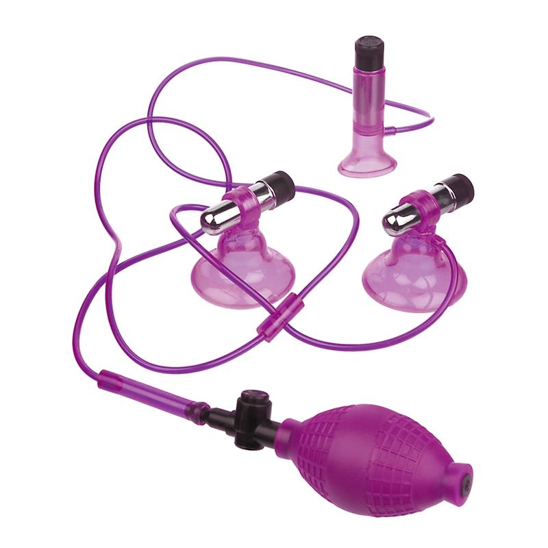 Fetish Fantasy Series - Triple Succionador Vibrador