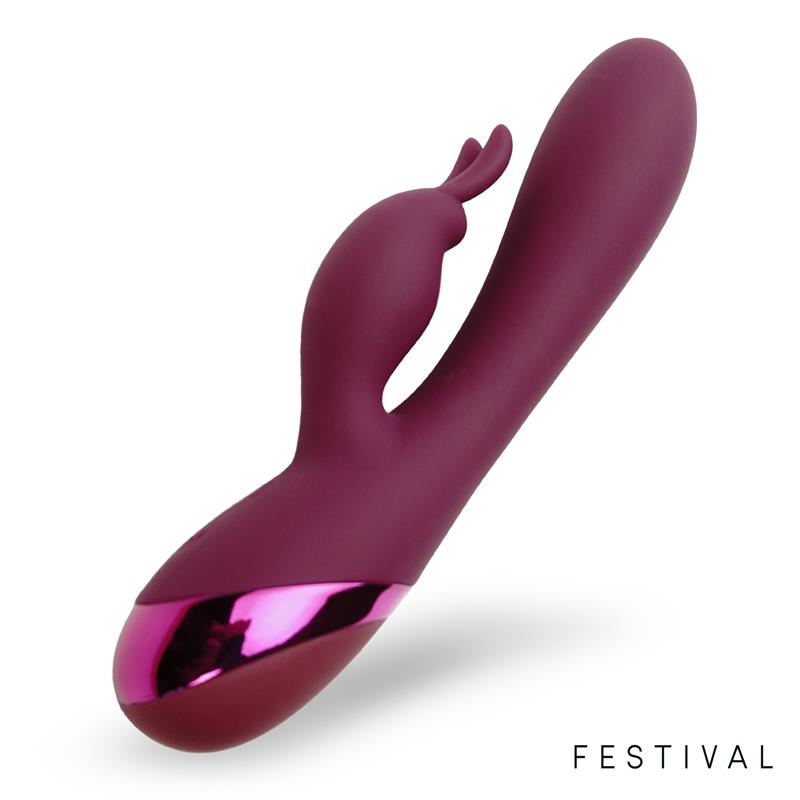 Vibrador Brole Usb Rojo