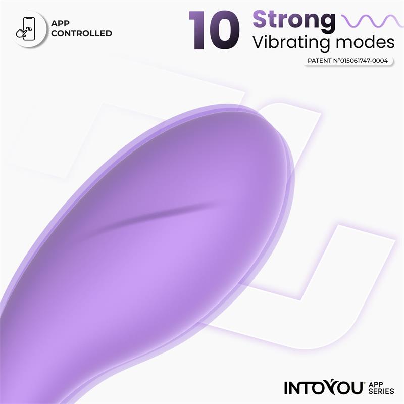 Bulby Huevo Vibrador Con App Lavanda
