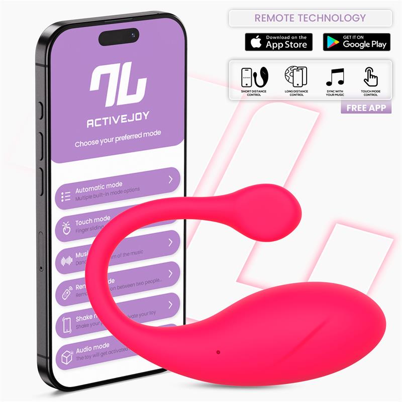 Huevo Vibrador Bulby Con App Rojo