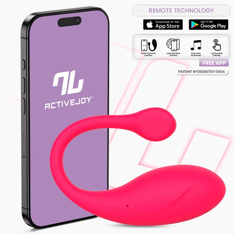 Huevo Vibrador Bulby Con App Rojo