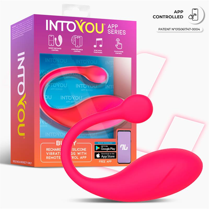 Huevo Vibrador Bulby Con App Rojo
