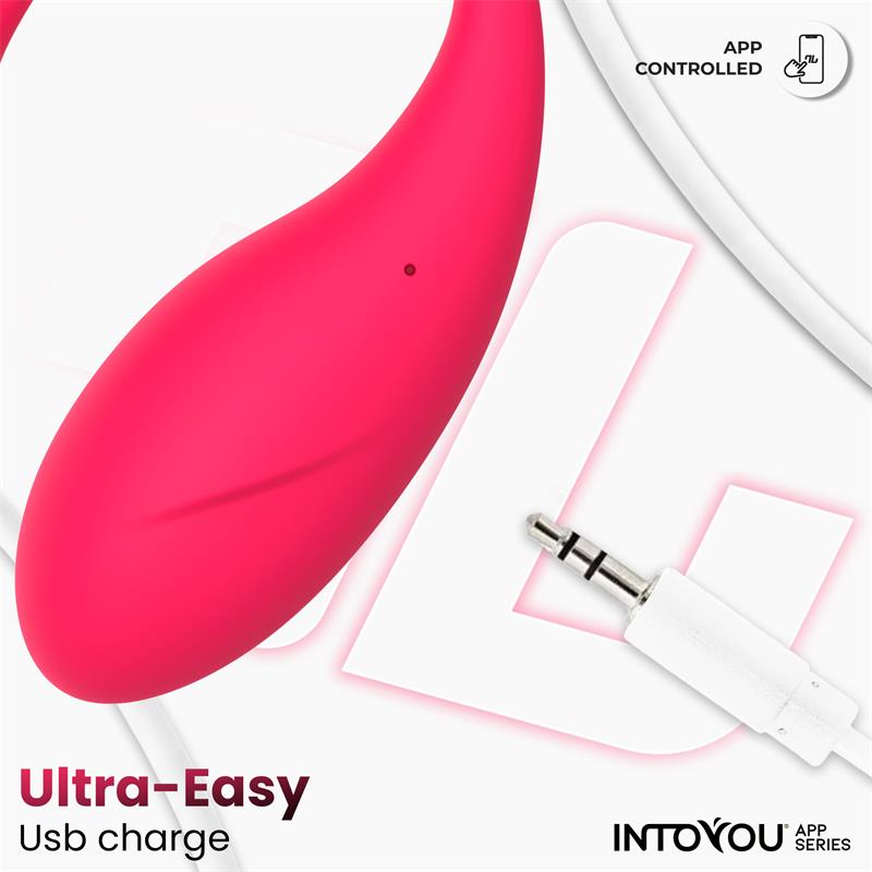 Huevo Vibrador Bulby Con App Rojo