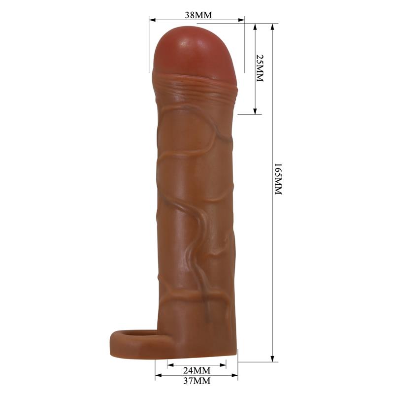 Pretty Love - Bunion Funda Para Pene Con Extensión De 2.5 Cm Mulato