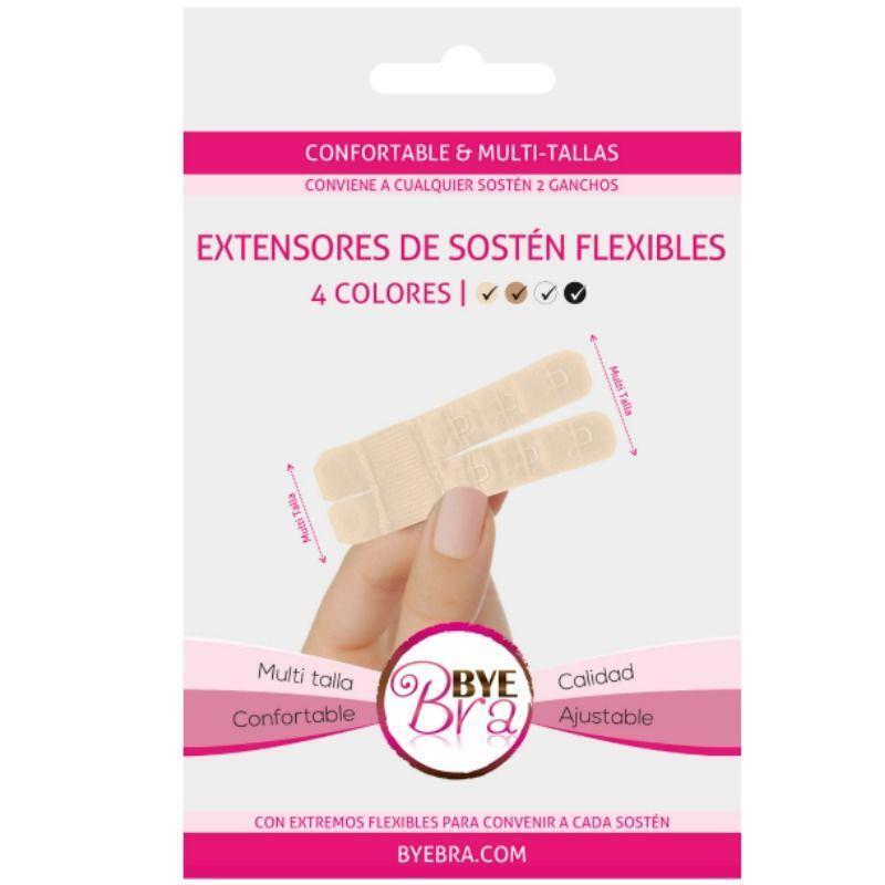 Bye-Bra - Extensores De Contorno Flexibles 2 Ganchos 3 Uds
