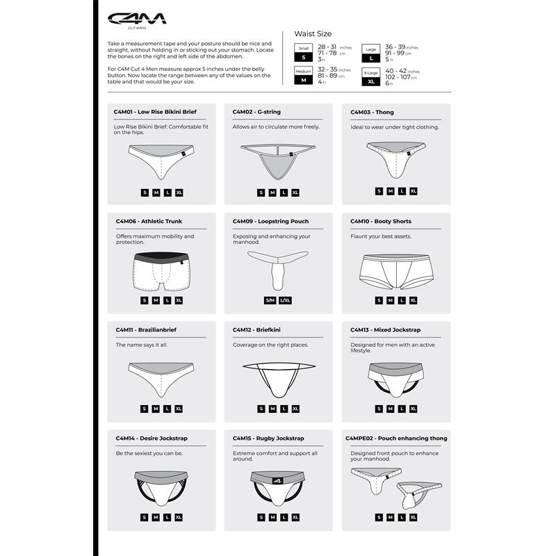 C4mspxbul04 Tanga Bulge Plus Hot Pink Talla (Interno):S