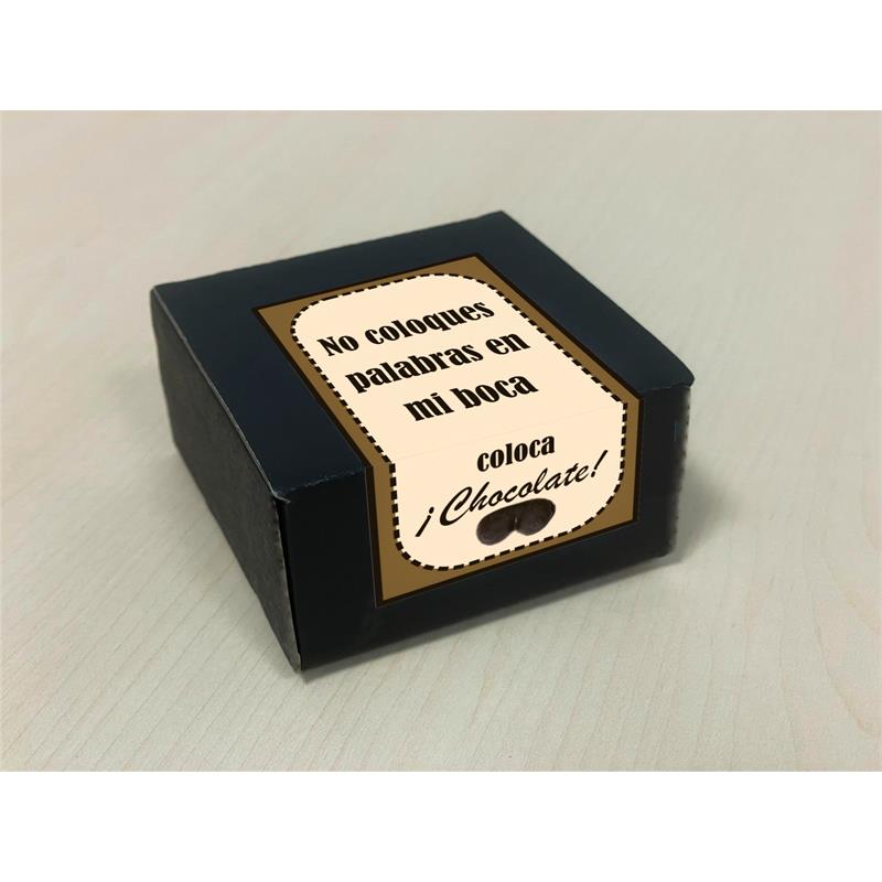 Caja De 8 Bombones Chocolate Puro Forma Pechos