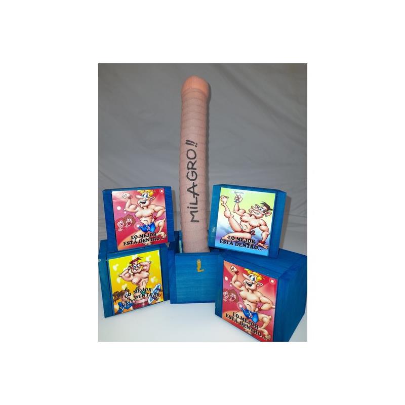 Caja Sorpresa Pito Color Carne