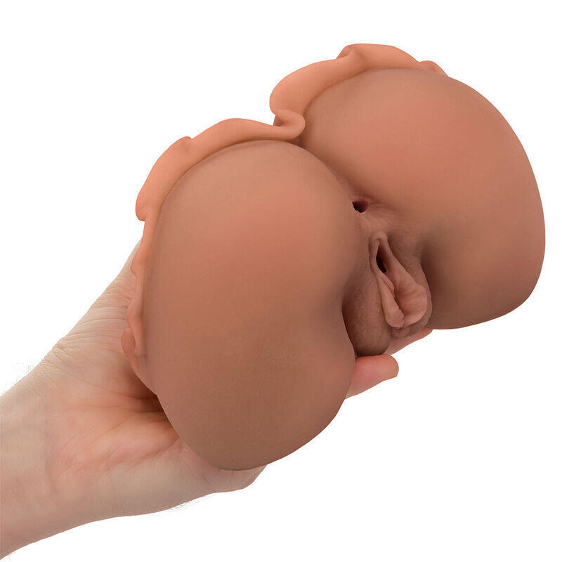 Calexotics - The Homecoming Queen Doble Masturbador Realístico Caramelo