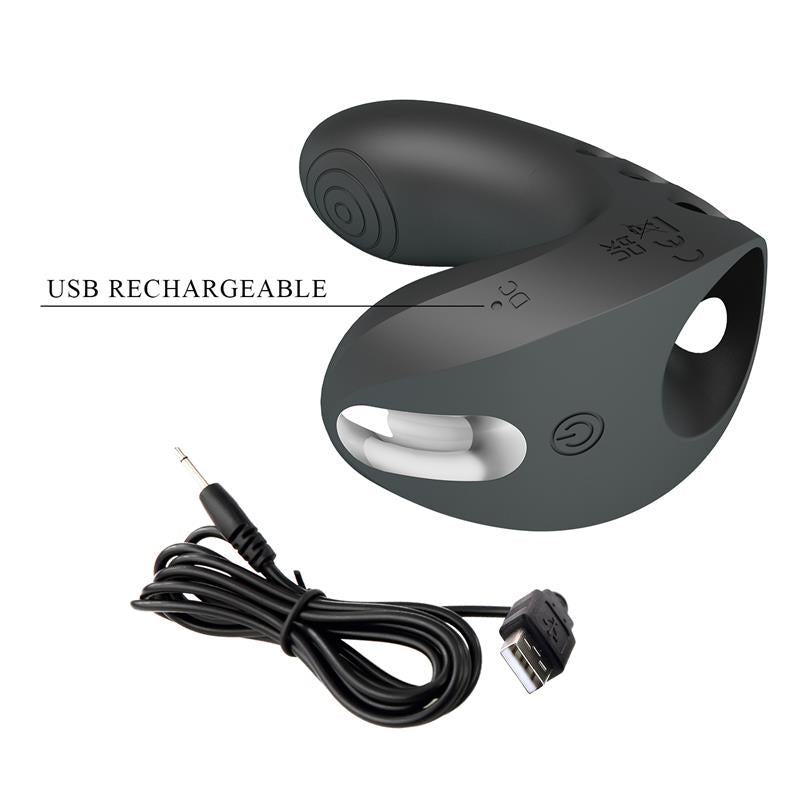 Pretty Love - Camelia Vibrador De Dedo 7 Vibraciones Negro