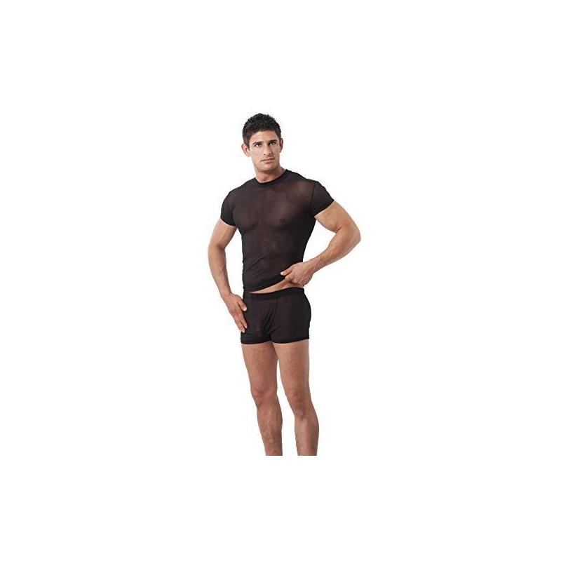Camiseta Rejilla Negro Talla (Interno):L/Xl
