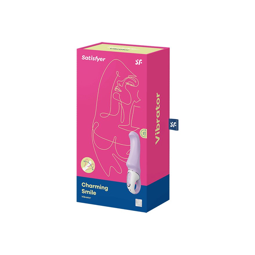 Satisfyer Vibrador Silicona Del Punto G Con 12 Potentes Programas De Vibración Morado