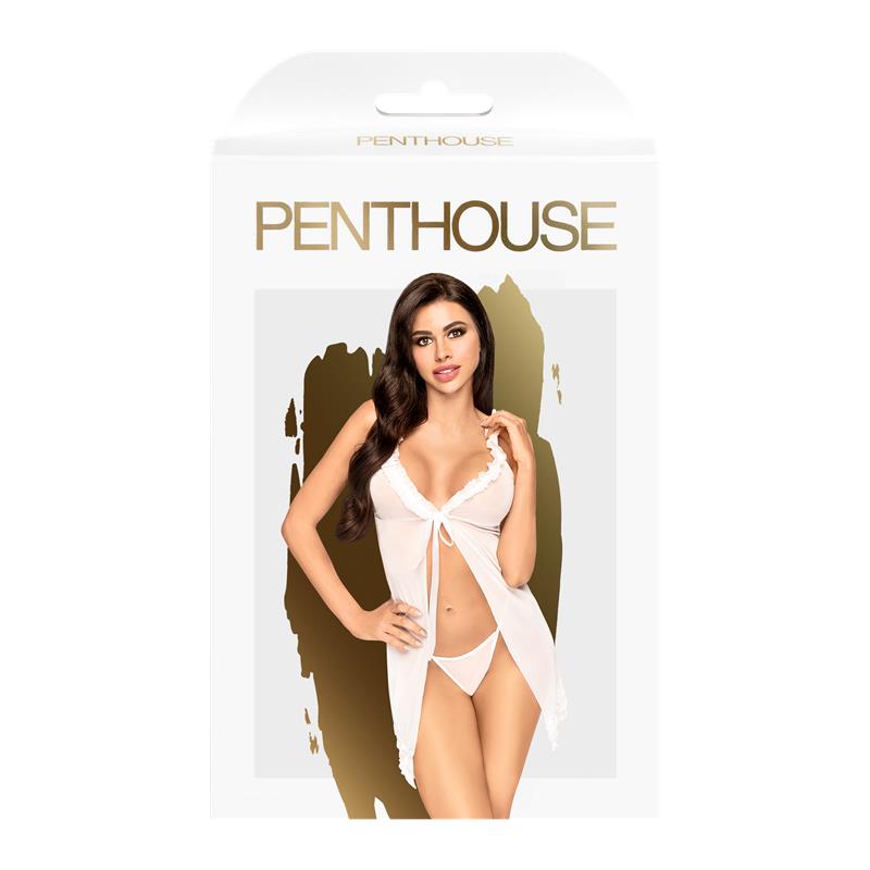 Penthouse Babydoll After Sunset Blanco S/M