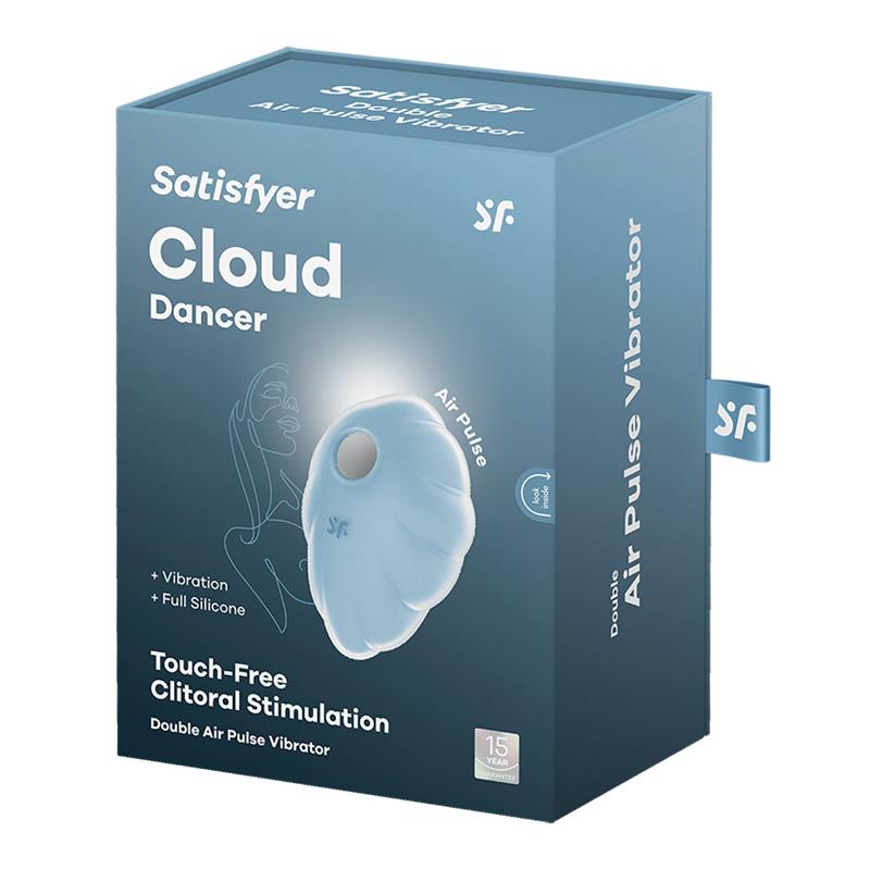 Satisfyer - Cloud Dancer Azul Vibrador Air Pulse