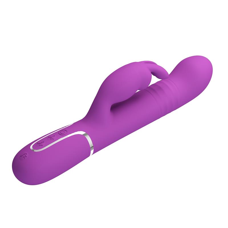 Pretty Love - Coale Vibrador Rabbit Multifunción 4 En 1 Morado