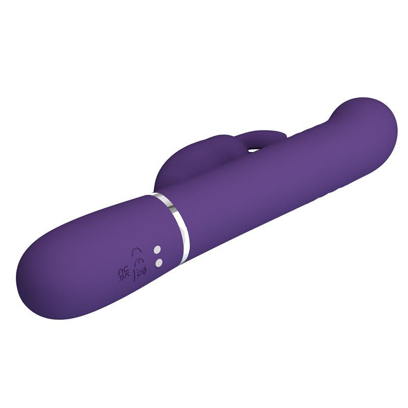 Pretty Love - Coale Vibrador Rabbit 4 En 1 Morado