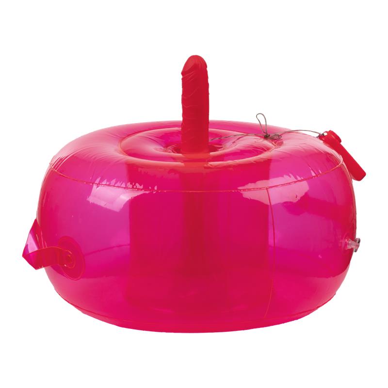 Cojín Hinchable Con Dildo, Vibración Y Control Remoto Ding Dong