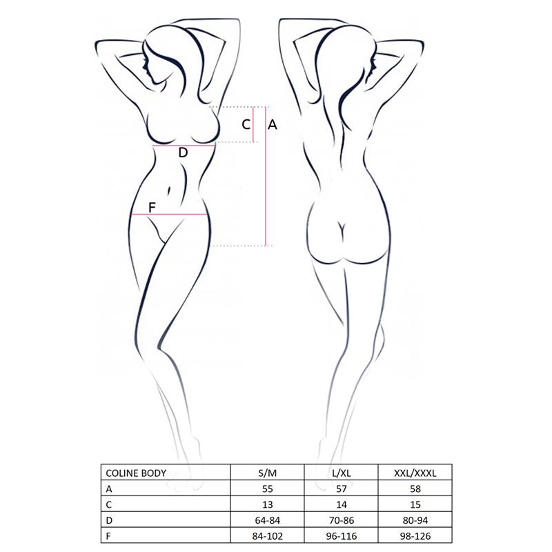 Coline Body Rojo Talla (Interno):S/M