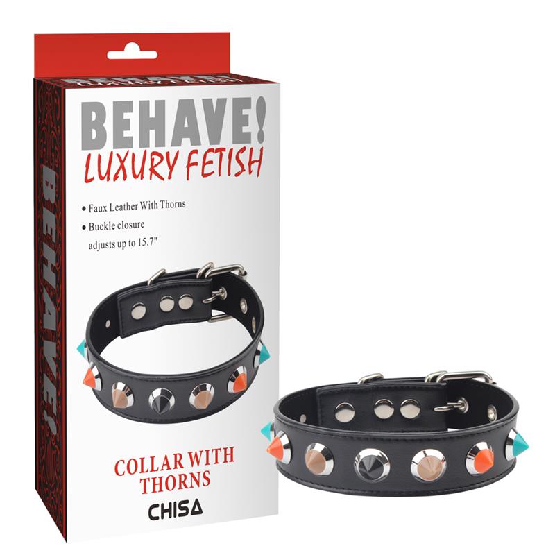 Collar Con Puas 46.5 Cm