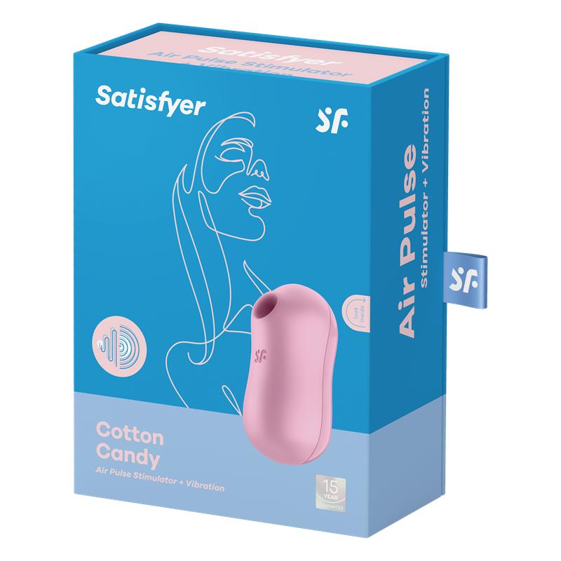 Satisfyer - Cotton Candy Estimulador Y Vibrador Lila