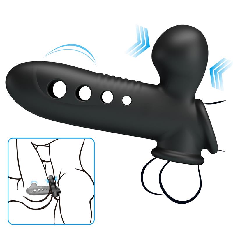 Pretty Love - Crane Funda Para Pene Con Airbag Negro