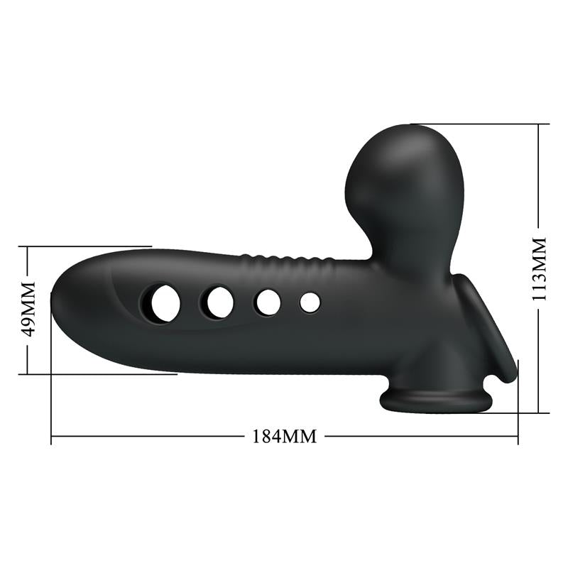 Pretty Love - Crane Funda Para Pene Con Airbag Negro