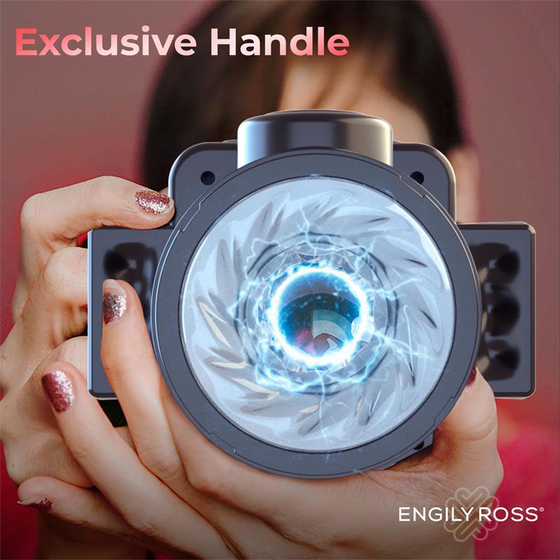 Masturbador Cumera De Camera Con Rotación Y Thrusting