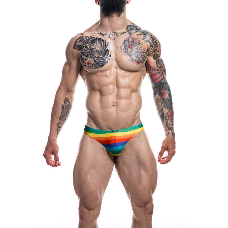 Cut4men - Calzoncillo Corte Bajo Rainbow L