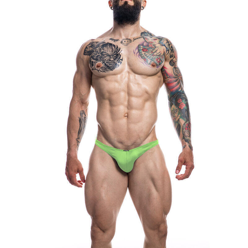 Cut4men - Tanga C4m03 Provocative Verde Neon L