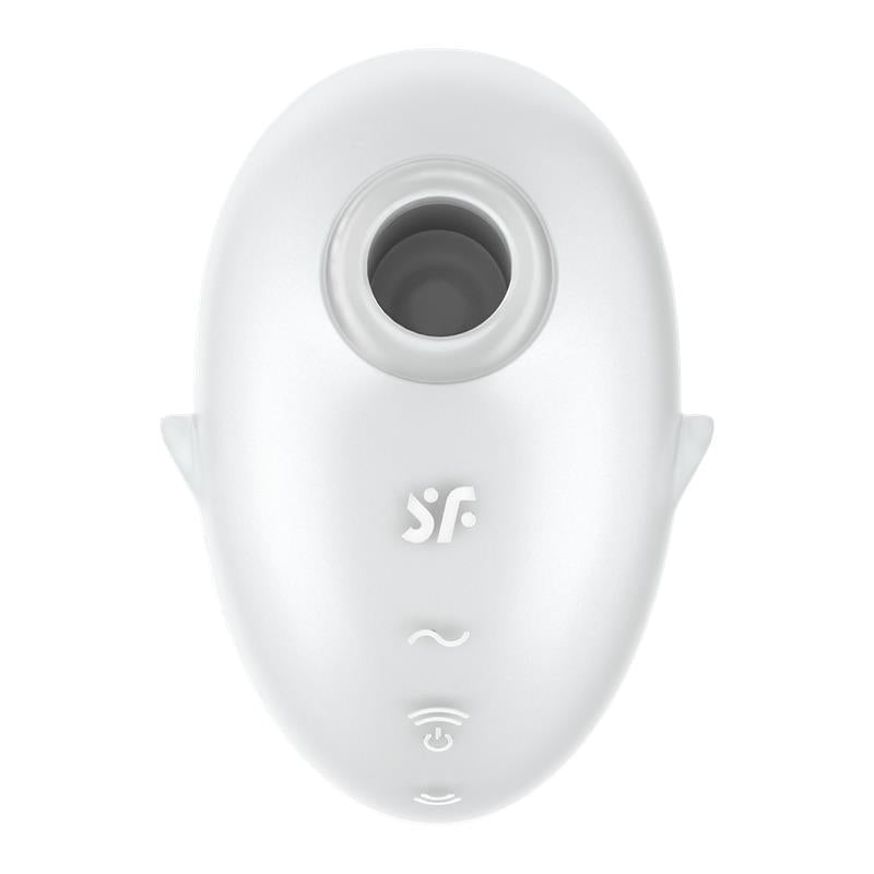 Satisfyer - Cutie Ghost Vibrador Lay-On Blanco