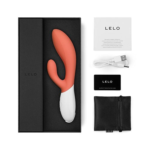 Lelo - Ina 3 Vibrador Rabbit Lujo Coral