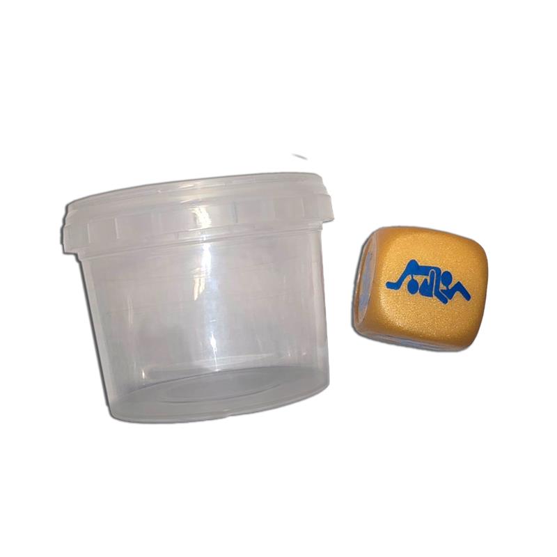 Dado Dorado De Posturas En Bote Para Chicos