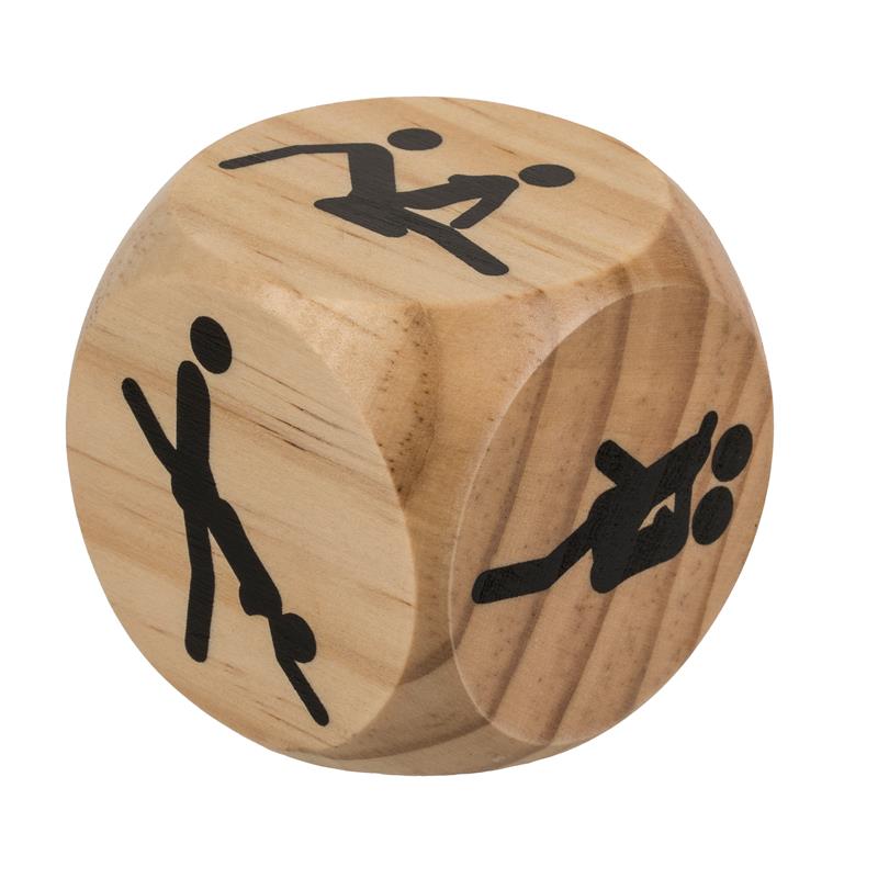 Dado Madera Kamasutra 6x6 Cm