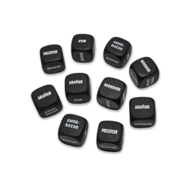 Diablo Picante - Dado Negro Sado 3 X 3 Mm