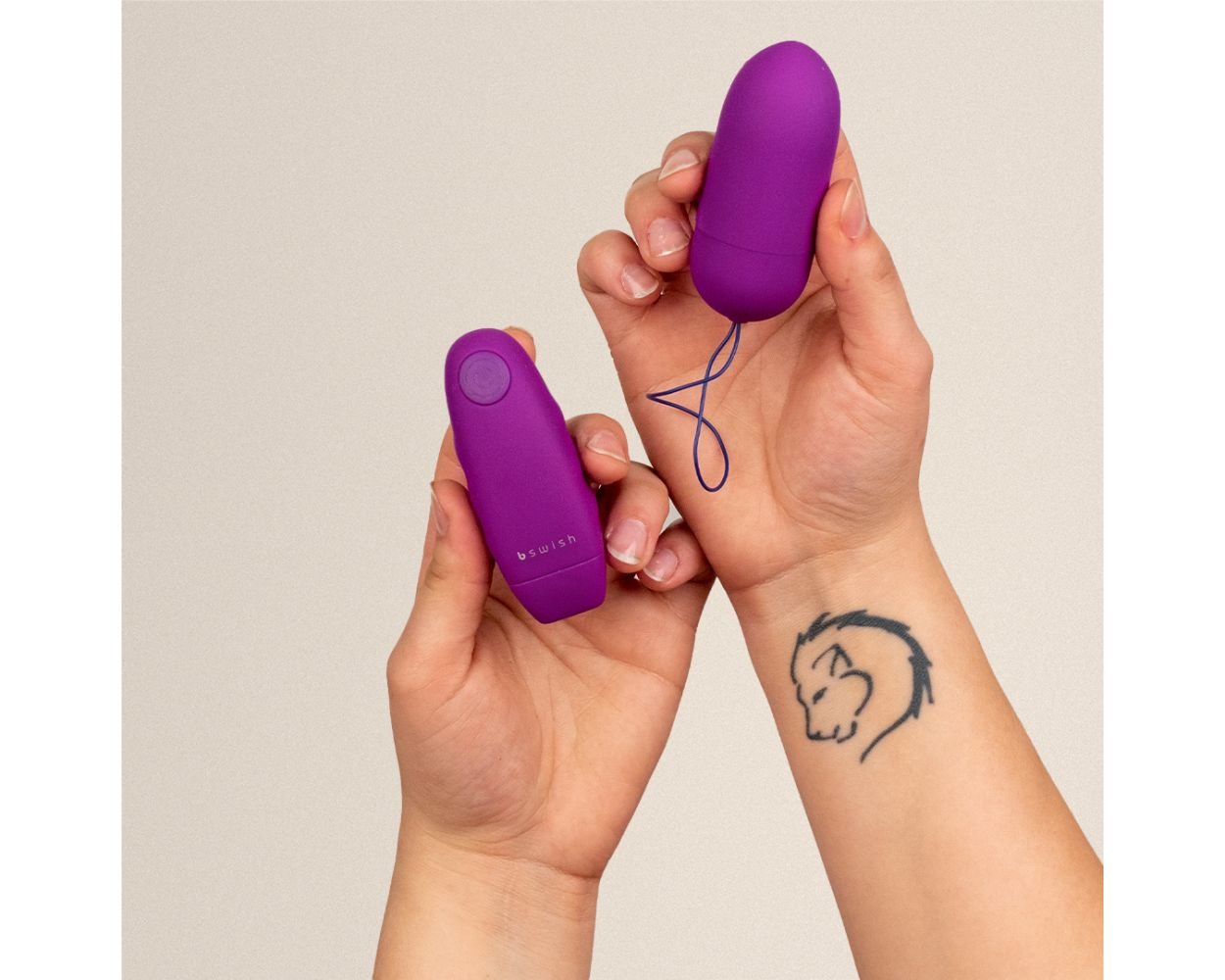 B Swish - Bnaughty Unleashed Classic Lila Control Remoto