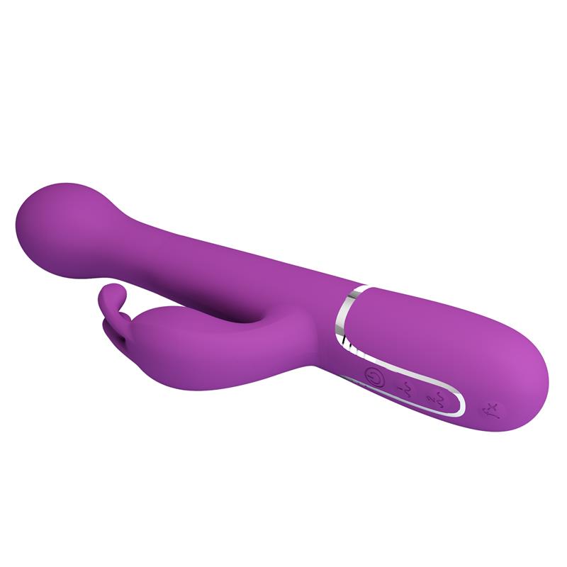 Pretty Love - Dejon Vibrador Rabbit Multifunción 3 En 1 Morado