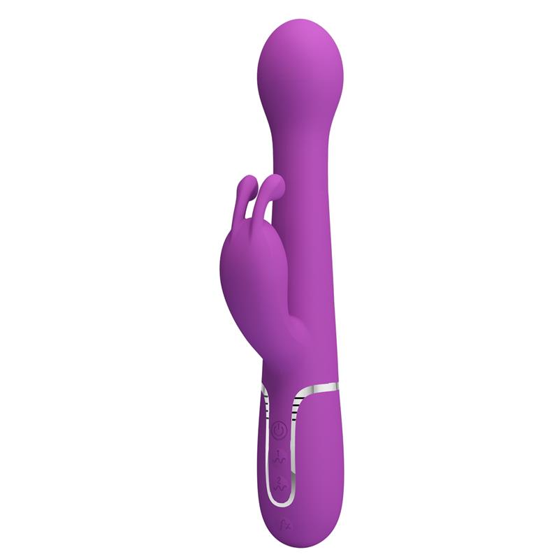 Pretty Love - Dejon Vibrador Rabbit Multifunción 3 En 1 Morado