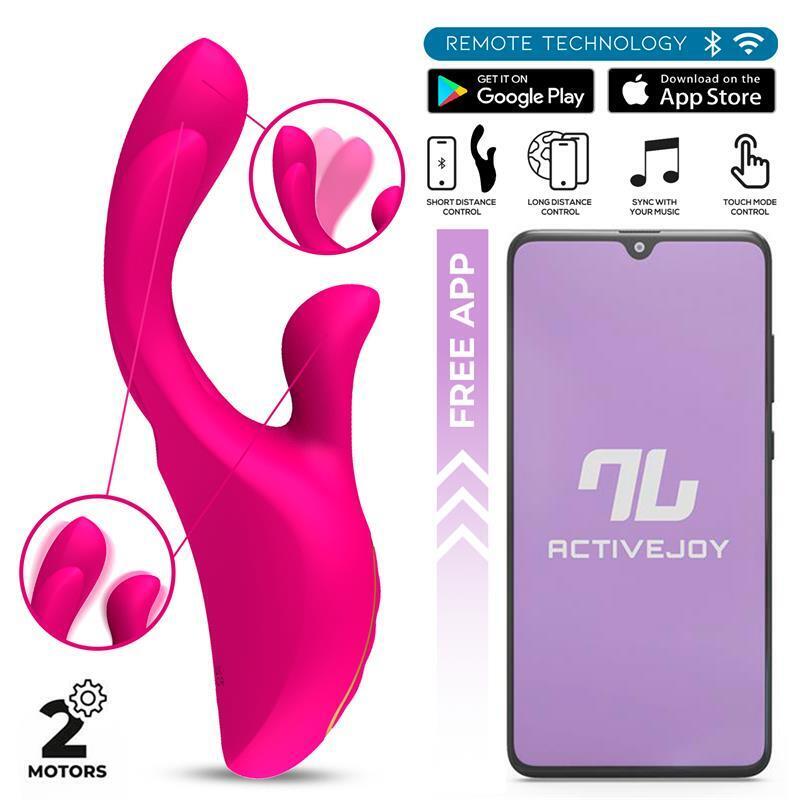 Derek Vibrador Con Movimiento Finger 3 Motores Y App