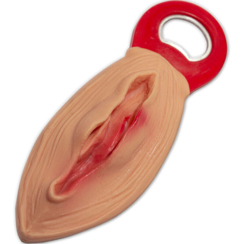 Diablo Picante - Abridor Con Forma Vagina (Color Aleatorio)