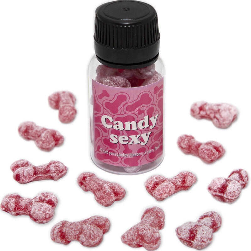 Diablo Picante - Candy Sexy Bote 12 Gominolas Sabor Fresa-Cereza