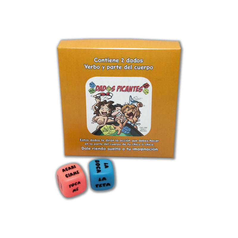 Diablo Picante - Juego 2 Dados Acción Y Parte Del Cuerpo