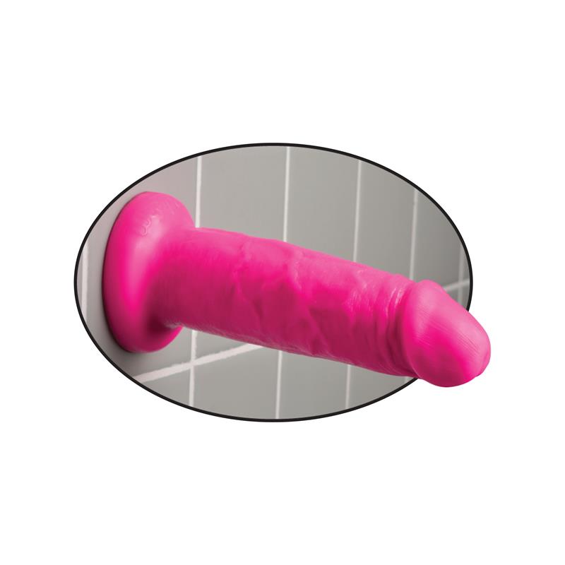 Dillio - Dildo Con Ventosa Chub 15.2 Cm Rosa
