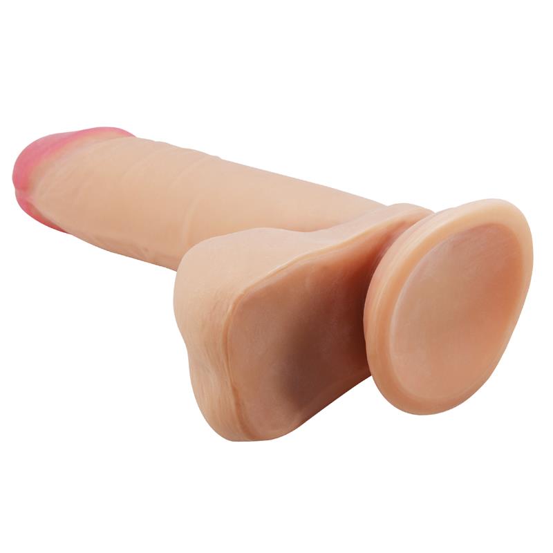 Pretty Love - Sliding Skin Series Dildo Realístico Con Ventosa Piel Deslizante Natural 20.5 Cm