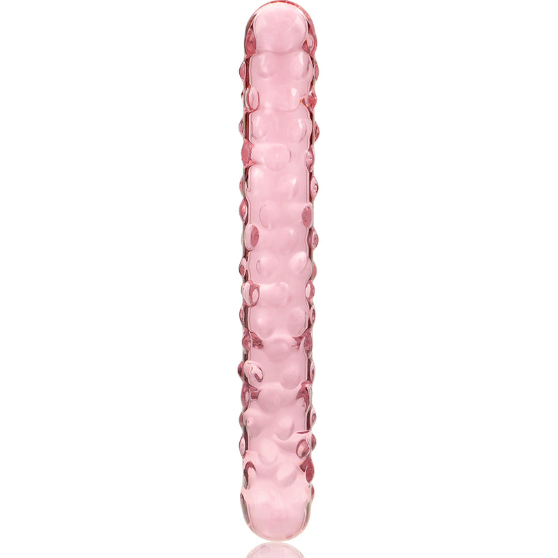 Dildo Cristal Nebula Series By Ibiza - Modelo 15 Borosilicato 18.5 X 3 Cm Rosa
