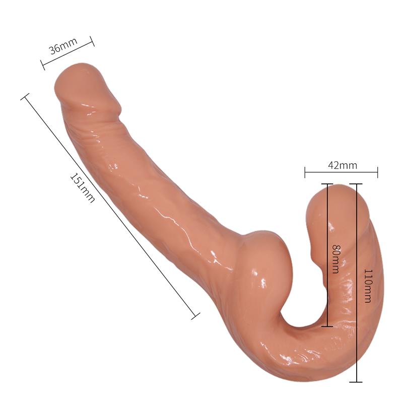 Baile Ultra Passionate Harness Dildo Con Arnés Sin Sujeción