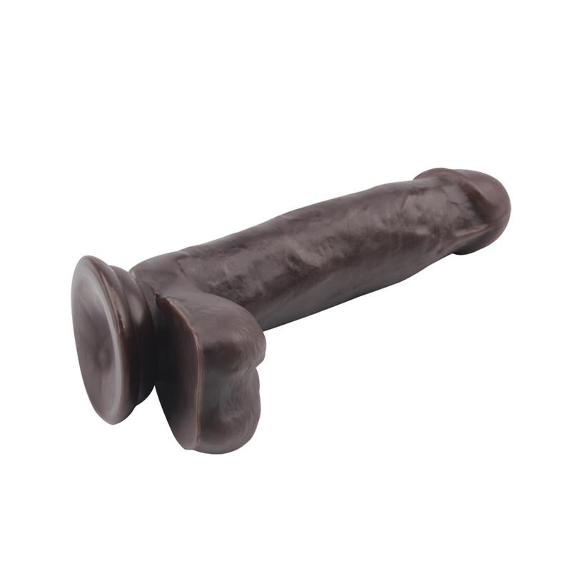 Dildo Dual Density Fashion Dude 17.8 X 4 Cm Marron