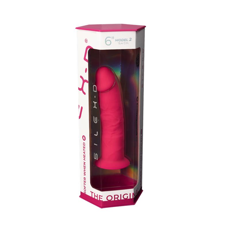 Dildo Dual Density Mod. 2 - 6 Rosa