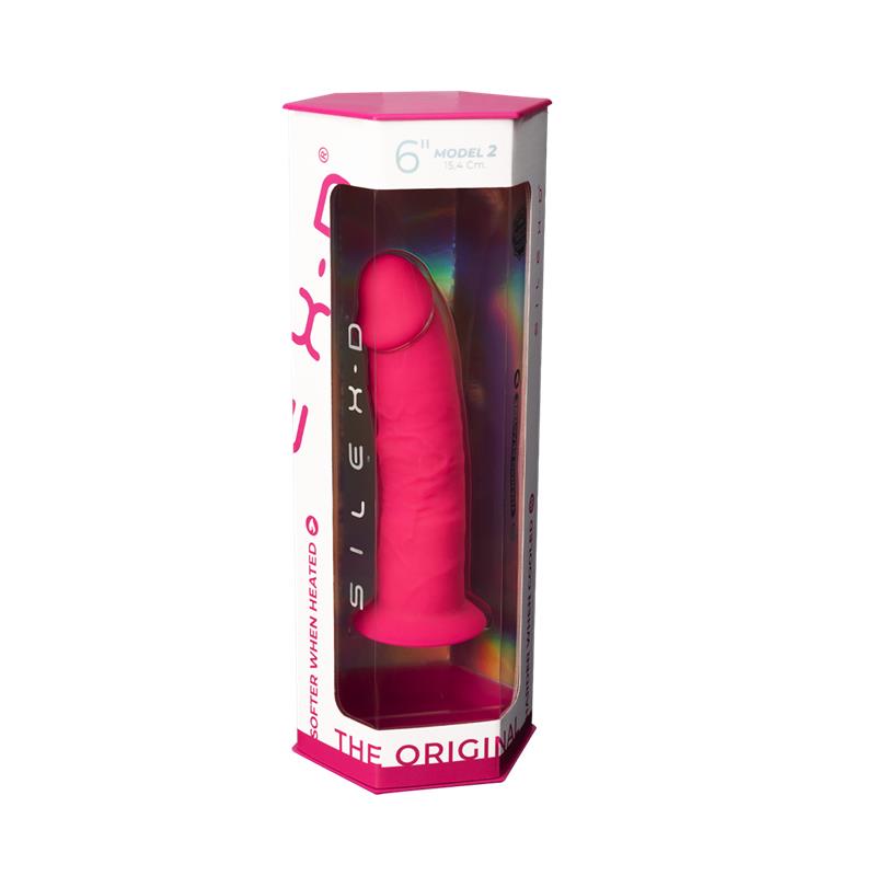 Dildo Dual Density Mod. 2 - 7.5 Rosa